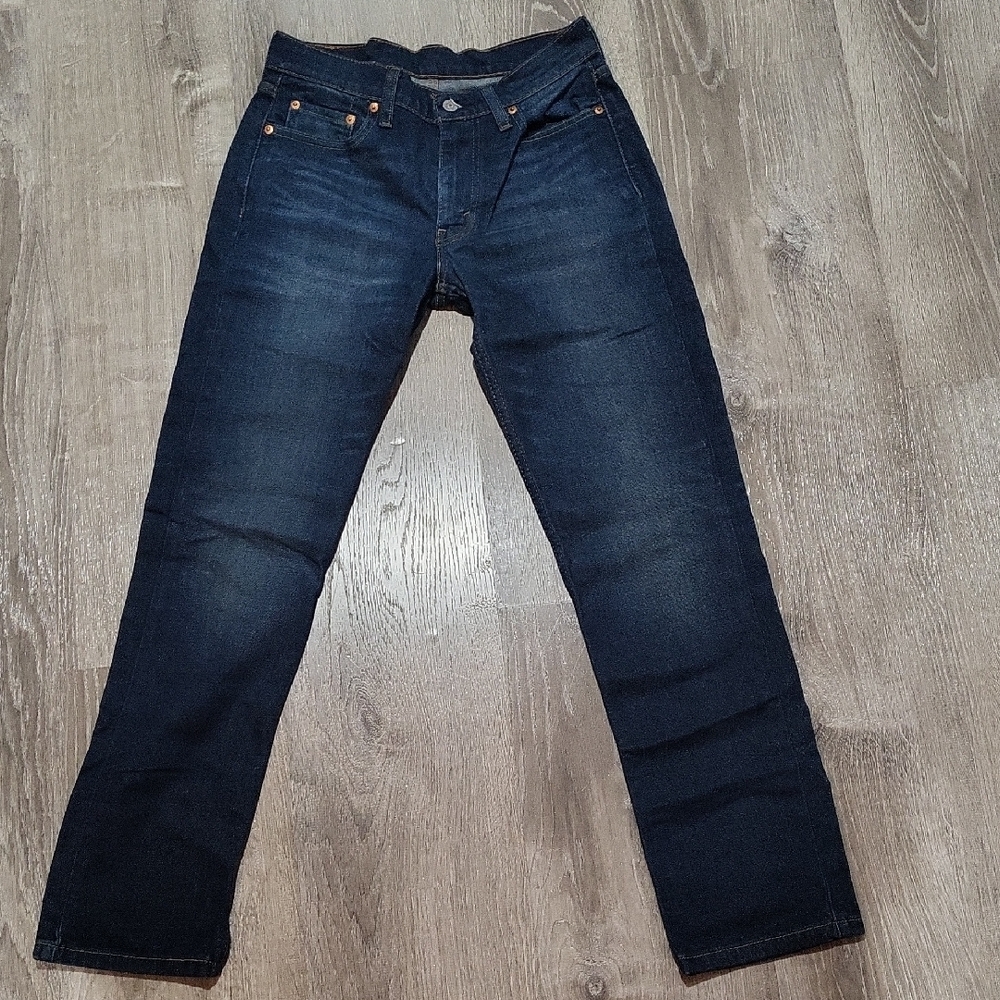 Levi's 514 Men's Dark Blue Straight Jeans